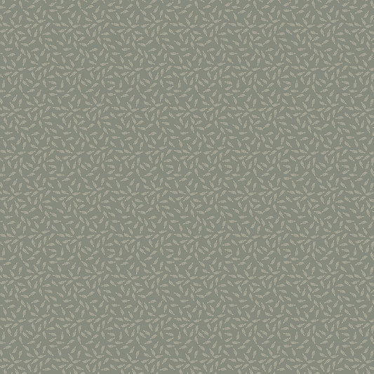 Appleby Farm Wheat Green DV7742 by Hatched and Patched for Devonstone Fabrics (sold in 25cm increments)