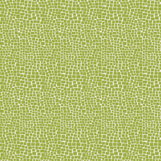 Out & About Brick Green DV7775 by Natalie Bird for Devonstone Fabrics (sold in 25cm increments)