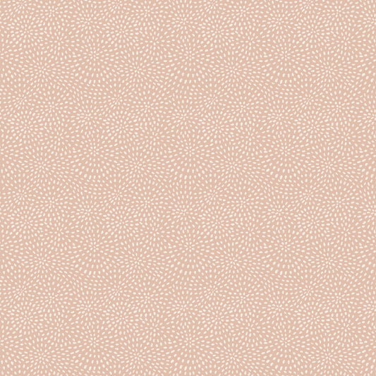 Bushland Beauty White Dots on Tan DV7868 by Wirihana Designs for Devonstone Fabrics (sold in 25cm increments)