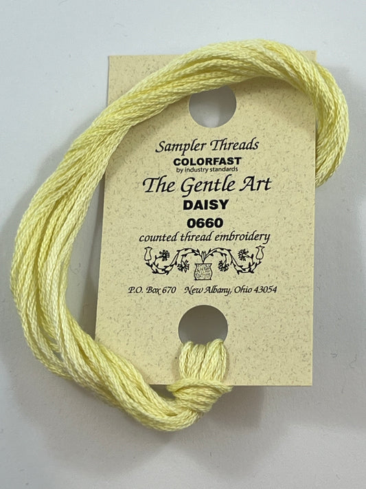 Daisy 0660 The Gentle Art Sampler Thread 6 Stranded Hand Dyed Embroidery Floss