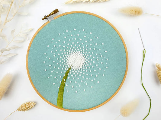 Dandelion Embroidery Kit by Oh Sew Bootiful