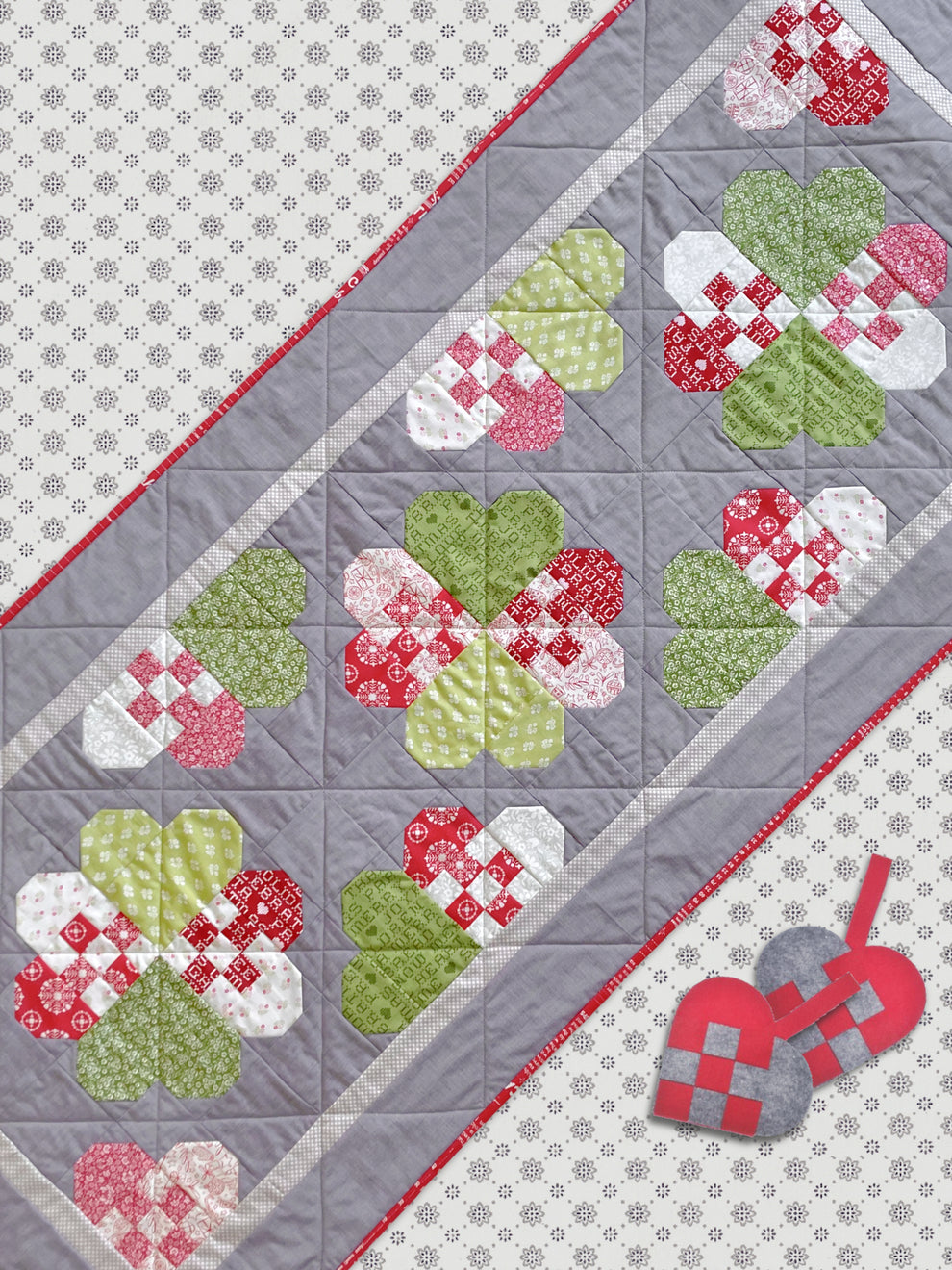 Danish Hearts Quilt Pattern By CakeStand Quilts – The Rural Stitch Co