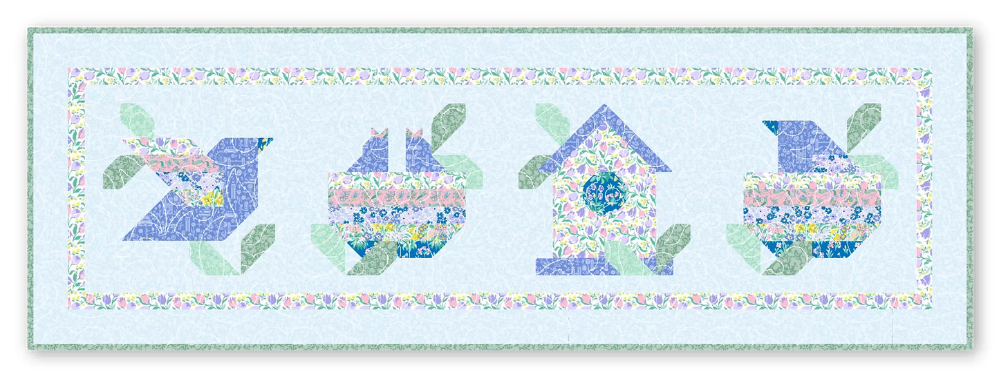 Dawn Chorus Quilt Pattern By CakeStand Quilts