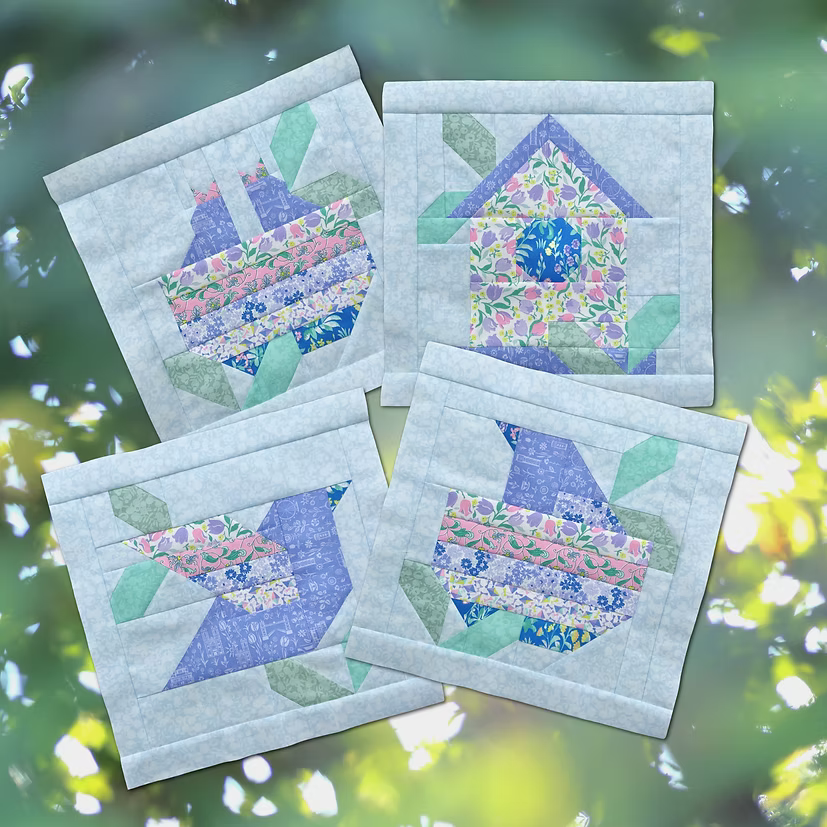 Dawn Chorus Quilt Pattern By CakeStand Quilts