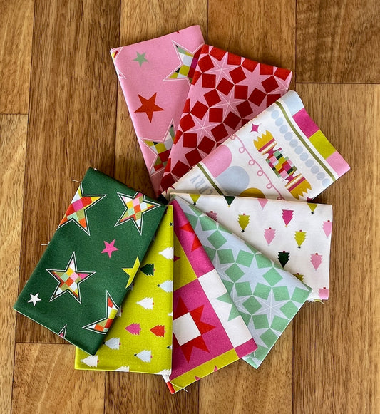 Deck The Halls Fat Eighth Bundle by Devonstone Fabrics