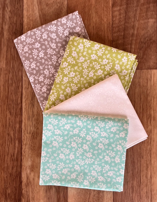 Delightfully Yours Blossoms Fat Quarter Bundle by Sherri and Chelsi for Moda Fabrics