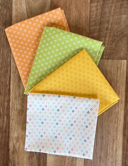 Delightfully Yours Dots Fat Quarter Bundle by Sherri and Chelsi for Moda Fabrics