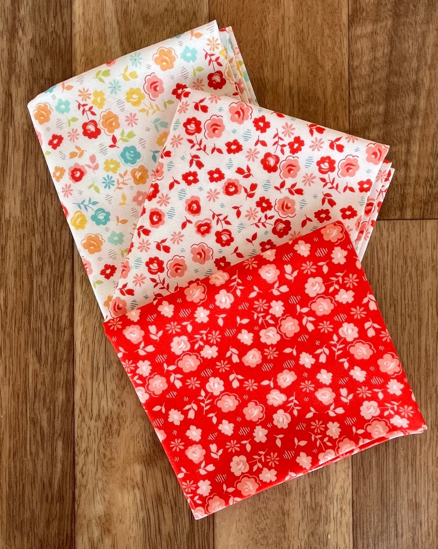 Delightfully Yours Florals Fat Quarter Bundle by Sherri and Chelsi for Moda Fabrics