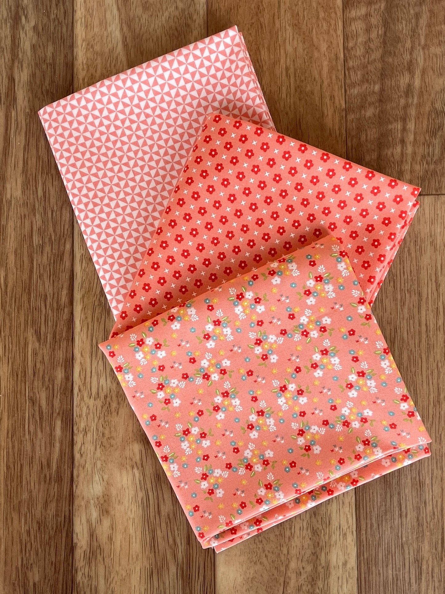 Delightfully Yours Pink Fat Quarter Bundle by Sherri and Chelsi for Moda Fabrics