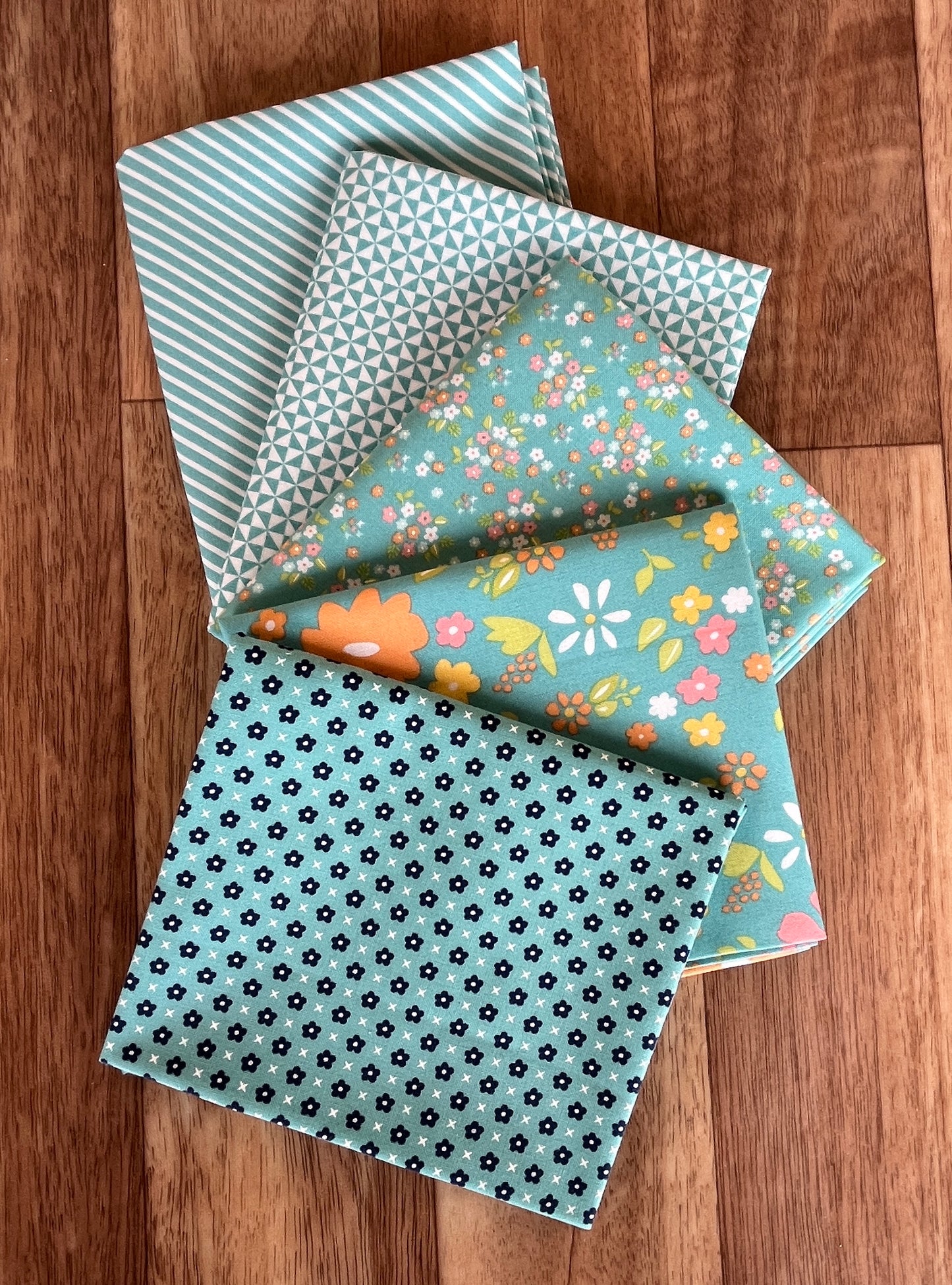 Delightfully Yours Poolside Fat Quarter Bundle by Sherri and Chelsi for Moda Fabrics