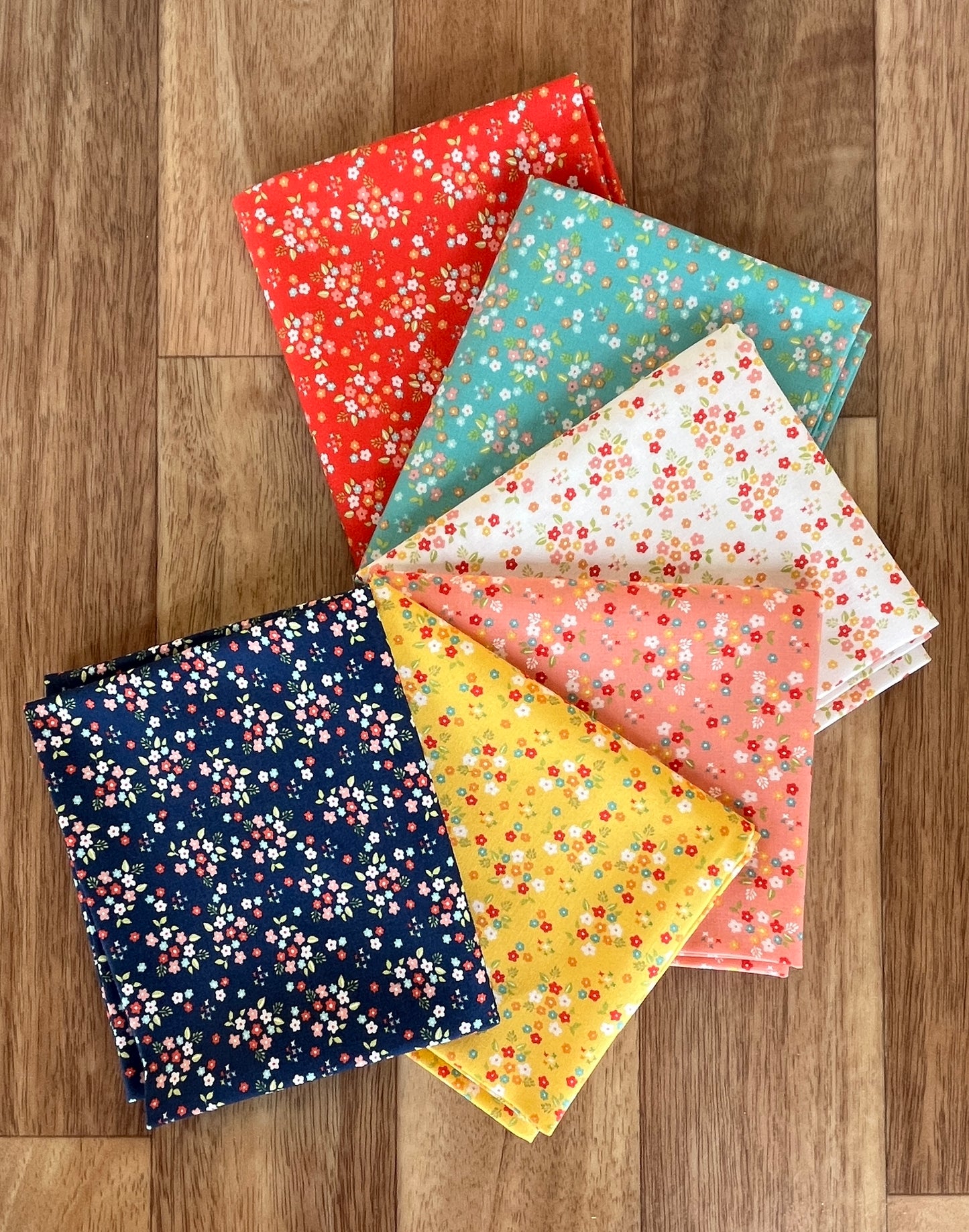 Delightfully Yours Posie Fat Quarter Bundle by Sherri and Chelsi for Moda Fabrics