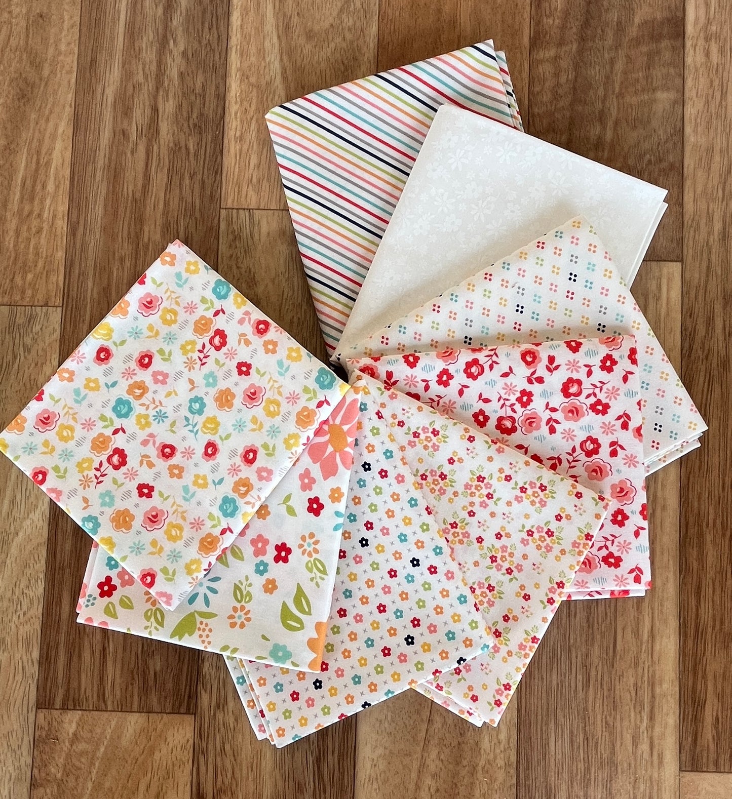 Delightfully Yours Whites Fat Quarter Bundle by Sherri and Chelsi for Moda Fabrics