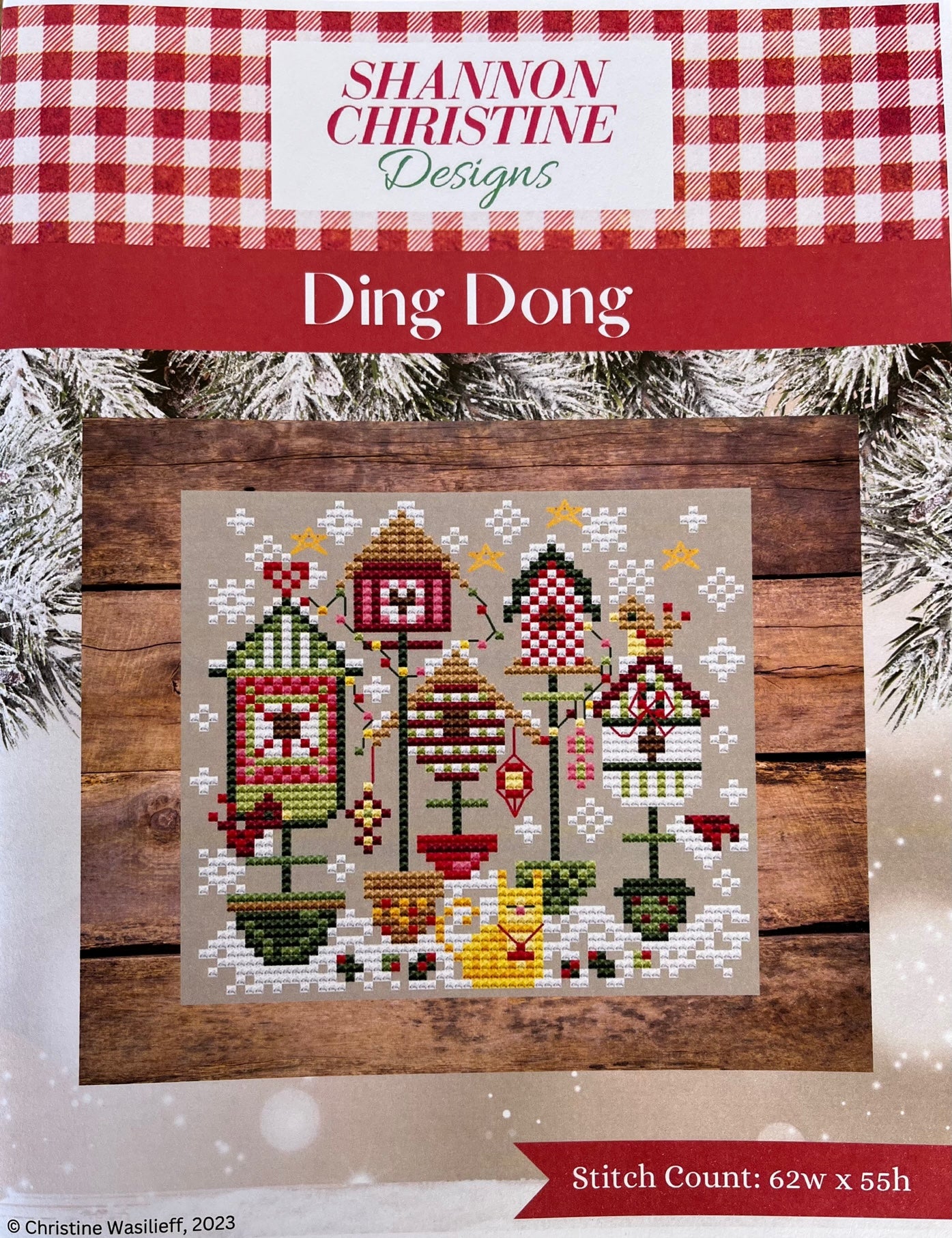 Ding Dong Cross Stitch Pattern by Shannon Christine Designs