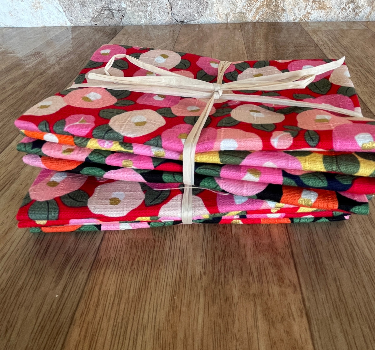 Floral Dobby Fat Eighth Bundle by Hokkoh
