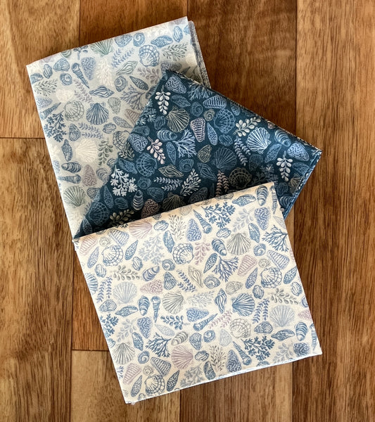 Driftwood Shells Fat Quarter Bundle Makower