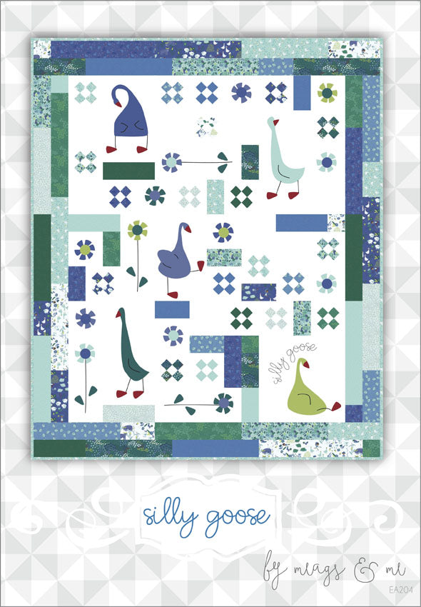 Silly Goose Quilt Pattern by Meags and Me