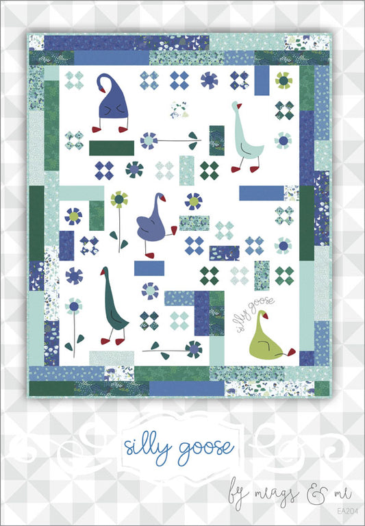 Silly Goose Quilt Pattern by Meags and Me