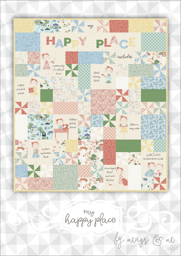 My Happy Place Quilt Pattern by Meags and Me