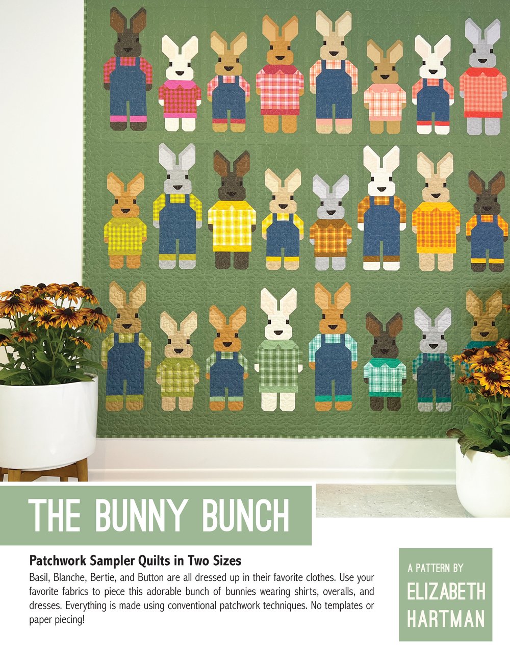 The Bunny Bunch Quilt Pattern by Elizabeth Hartman