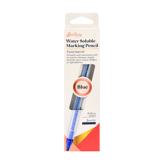 SEW EASY HANGSELL PENCIL WATER SOLUBLE TWIST BARRELL BLUE