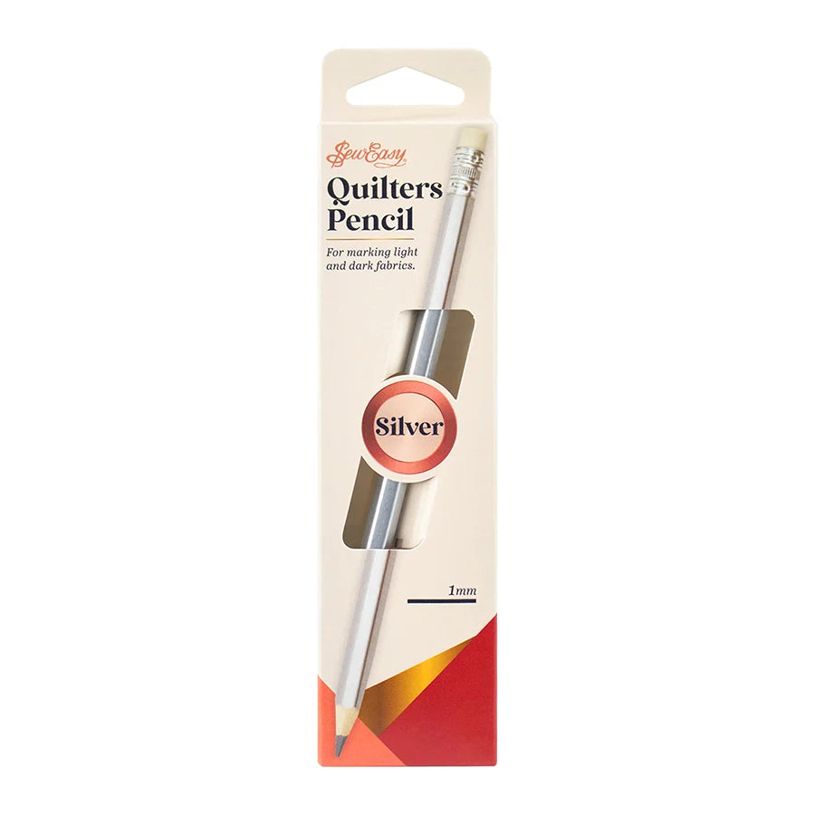 SEW EASY HANGSELL QUILTERS PENCIL SILVER LEAD