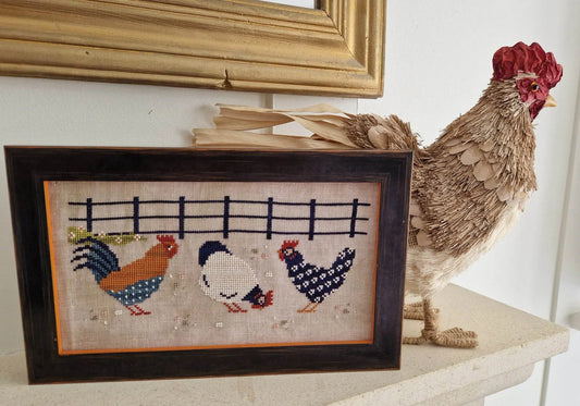 Easy Peckings Cross Stitch Pattern by Cosford Rise Stitchery