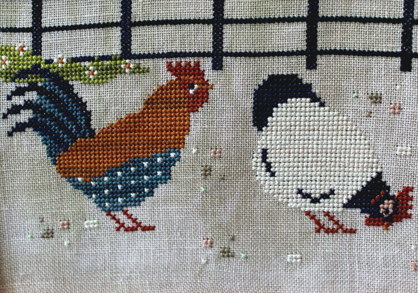 Easy Peckings Cross Stitch Pattern by Cosford Rise Stitchery