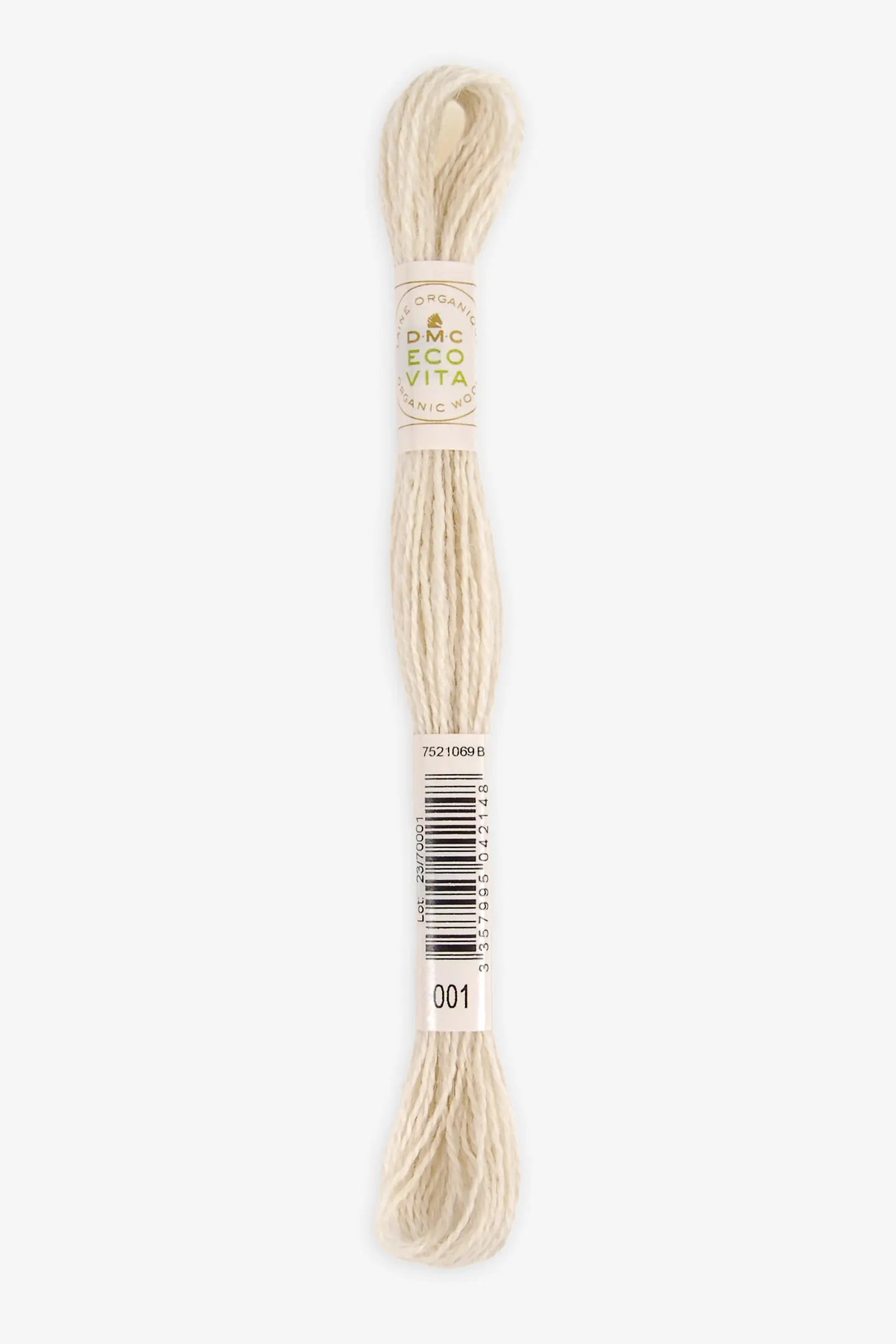 DMC 001 Eco Vita Organic Wool Thread