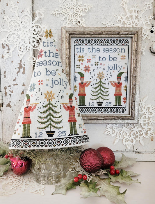 Eleventh Day of Christmas Sampler and Tree Pattern Hello from Liz Mathews