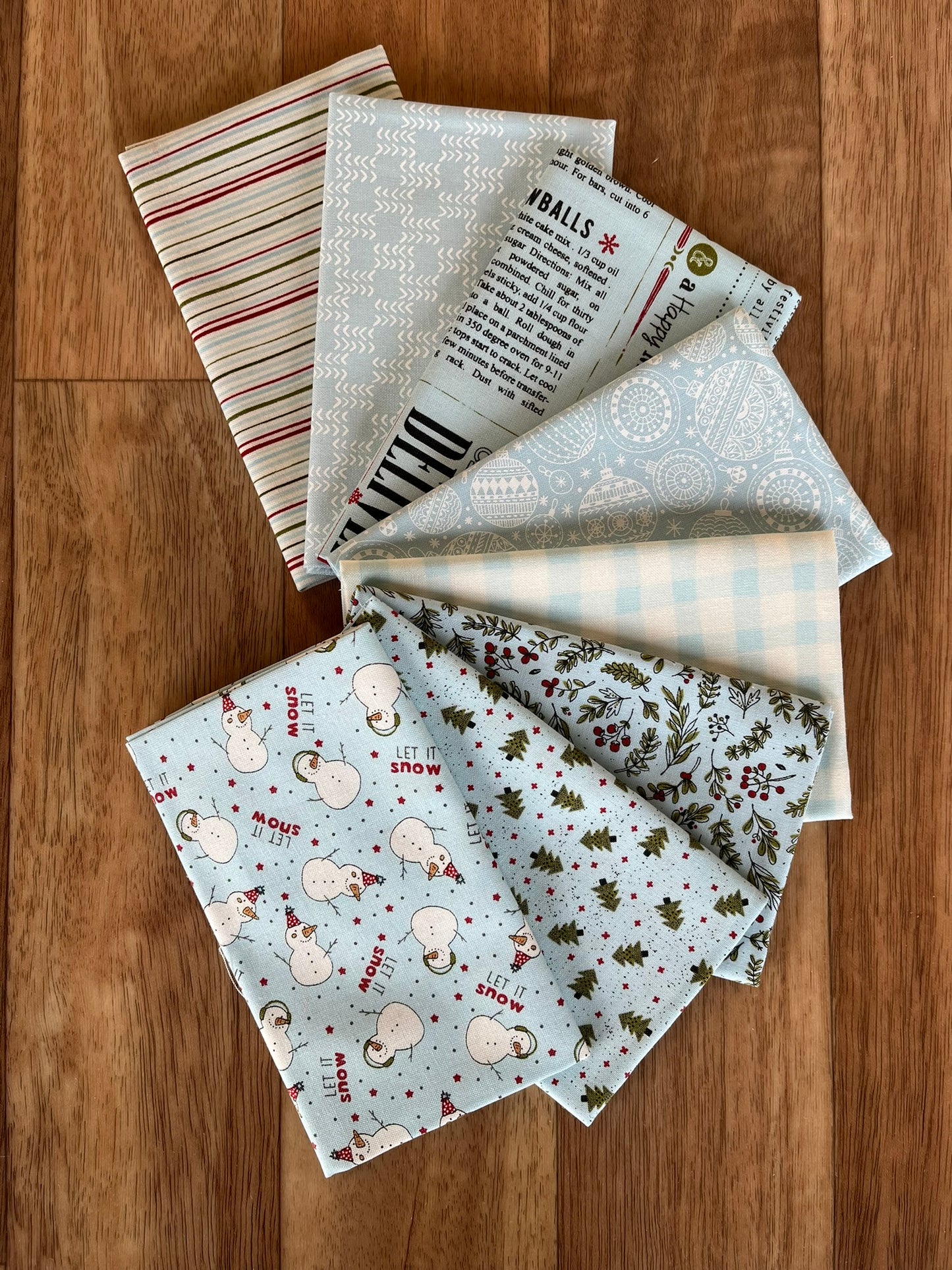 Emmitt and Ivy Blues Fat Eighth Bundle by Sweetwater for Moda Fabrics