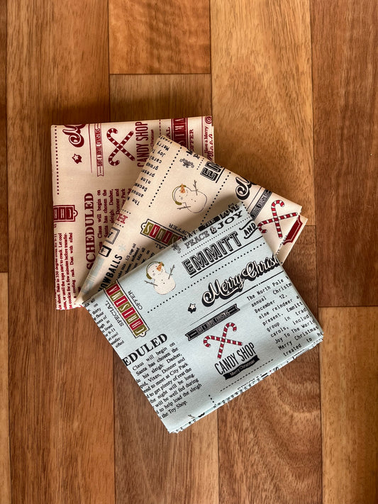 Emmitt and Ivy In The News Fat Quarter Bundle by Sweetwater for Moda Fabrics