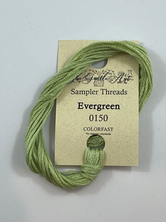 Evergreen 0150 The Gentle Art Sampler Thread 6 Stranded Hand Dyed Embroidery Floss