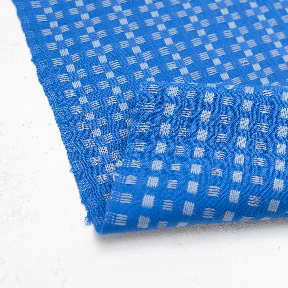 Fine and Dandy 09-BSK-Bright Blue by Fableism (sold in 25cm increments)
