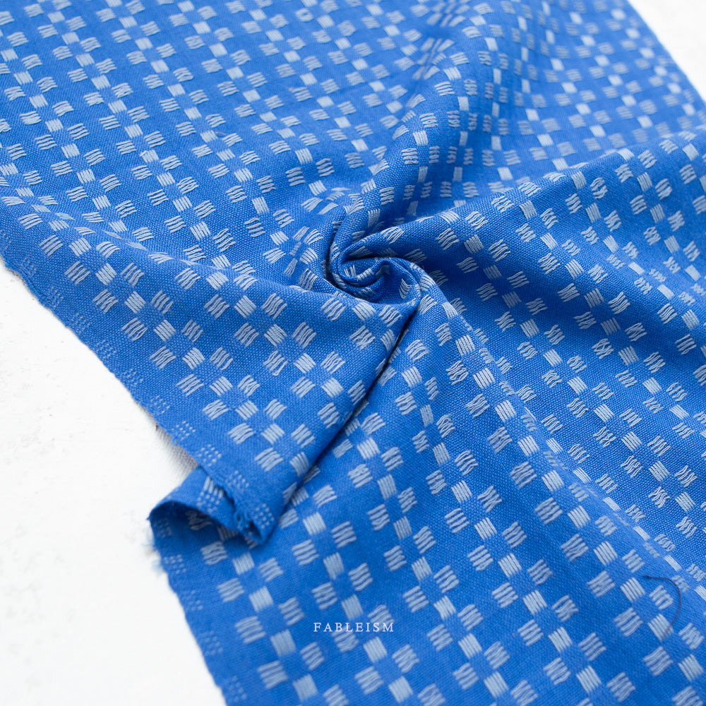 Fine and Dandy 09-BSK-Bright Blue by Fableism (sold in 25cm increments)