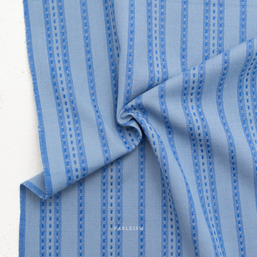 Fine and Dandy 10-SSP Blue by Fableism (sold in 25cm increments)