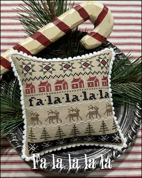 Fa-La-La-La-La Cross Stitch Pattern by The Scarlett House