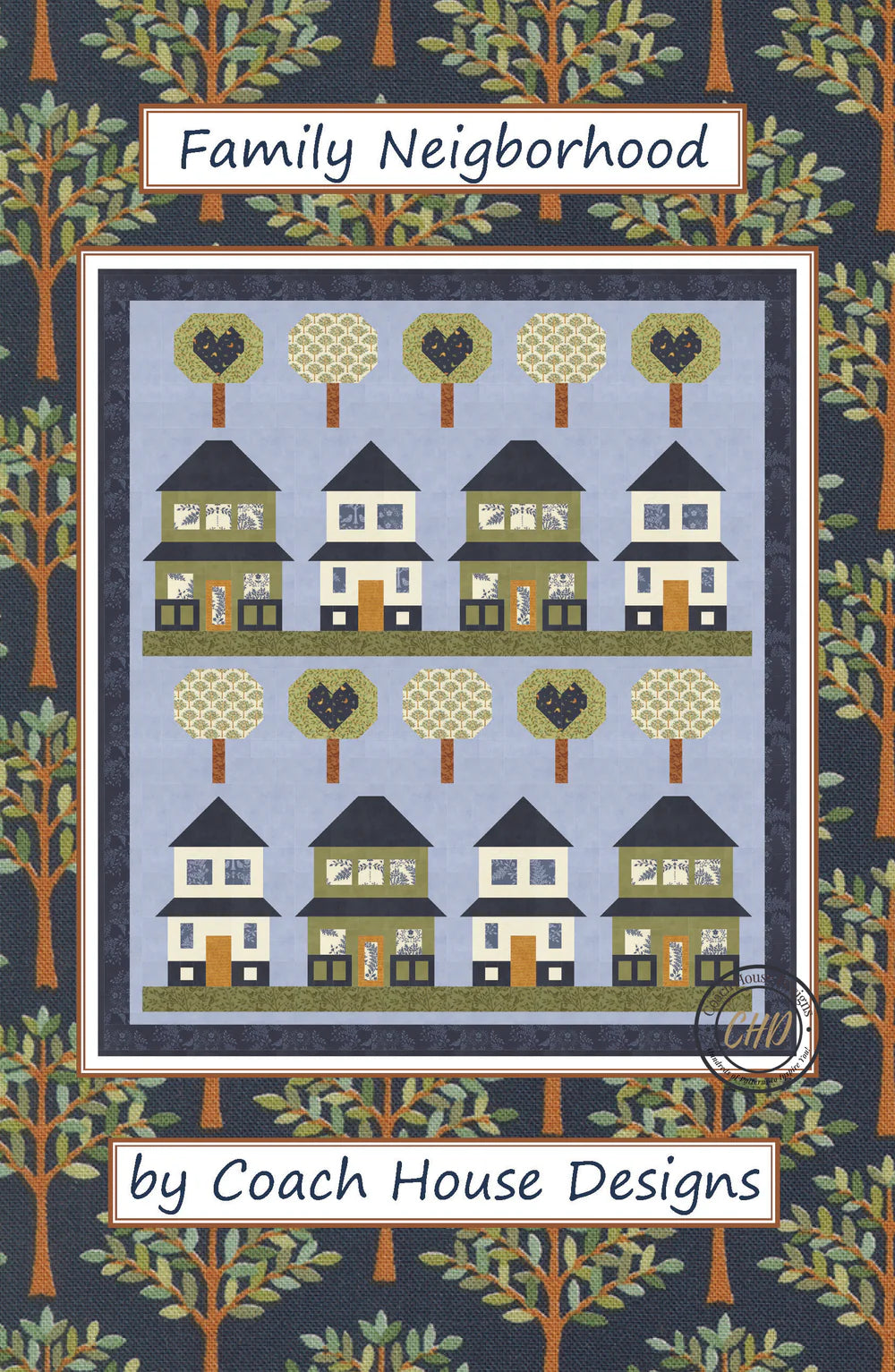 Family Neighbourhood Quilt Pattern by Coach House Designs