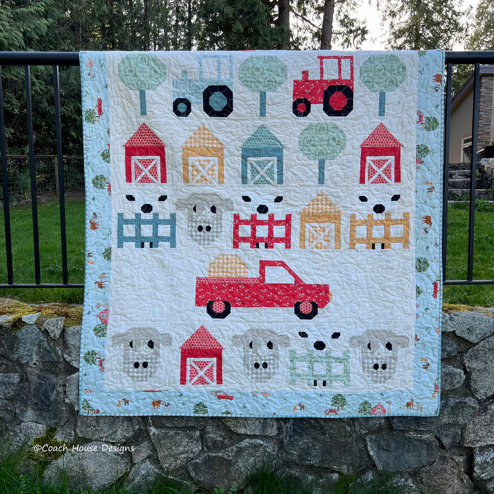 Farm Life Quilt Pattern by Coach House Designs