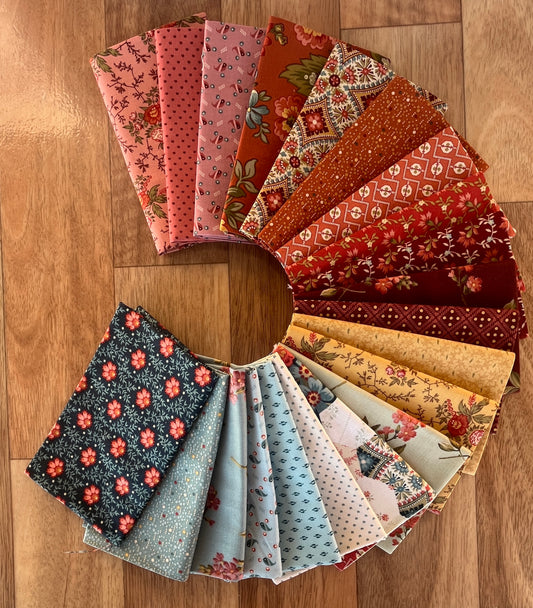 Farmers Daughter Fat Eighth Bundle by Laundry Basket Quilts for Andover