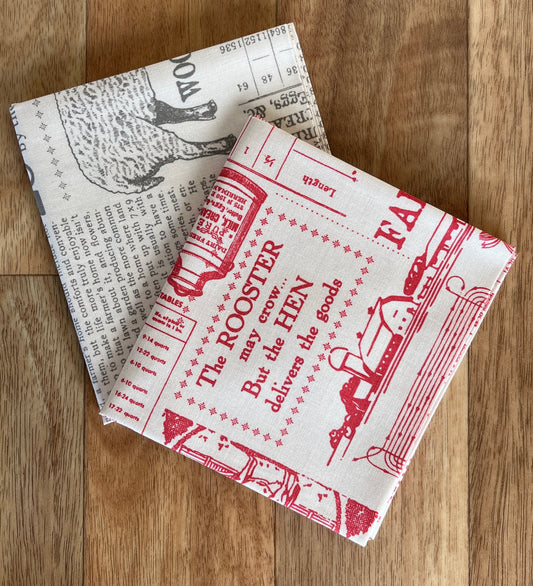 Farmers Daughter Farm Life Fat Quarter Bundle by Lori Holt for Riley Blake
