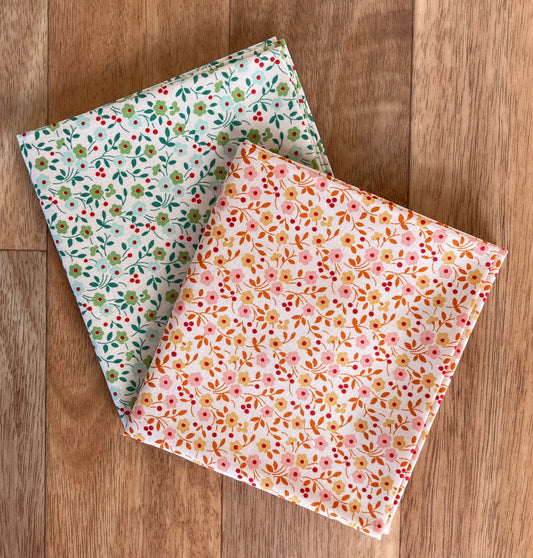 Farmers Daughter Floral Fat Quarter Bundle by Lori Holt for Riley Blake
