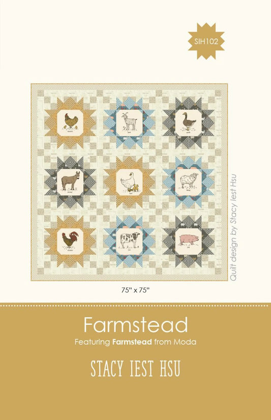 Farmstead Quilt Pattern by Stacy Iest Hsu