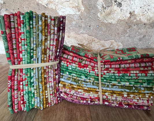 Festive Magic Fat Eighth Bundle by Liberty Fabrics