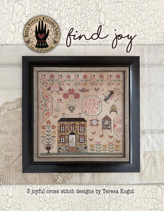 Find Joy Cross Stitch pattern by Teresa Kogut