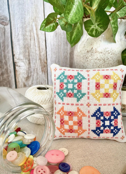 Fireflies Cross Stitch Pattern by Count Your Stitches Designs