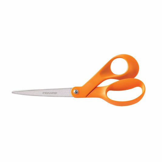 Fiskars 8" Scissors Original Orange Handle