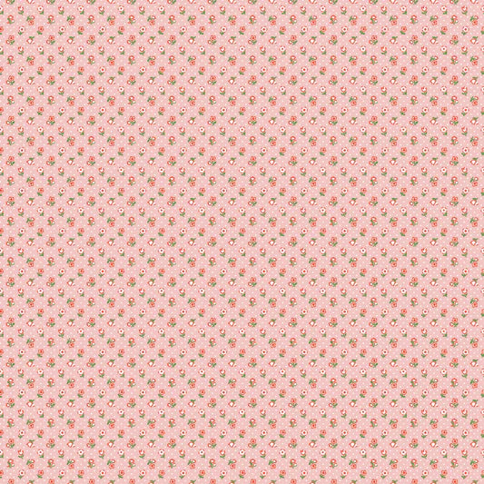 Flower Market Flower Freckles Pink FM25420 by Elea Lutz for Poppie Cotton (sold in 25cm increments)