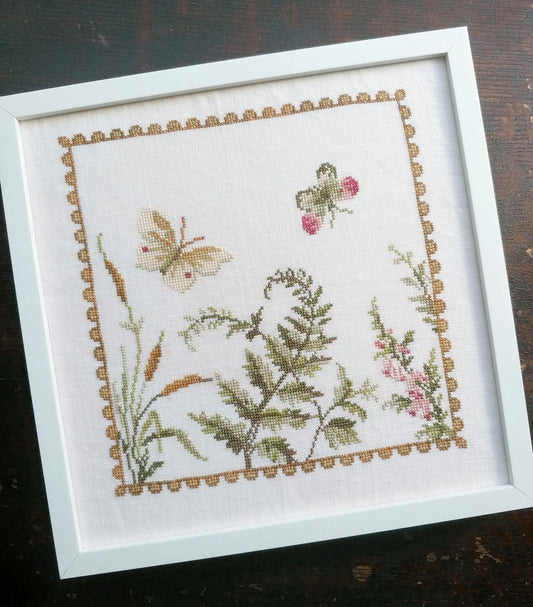 Flutterby Cross Stitch Pattern by Mojo Stitches