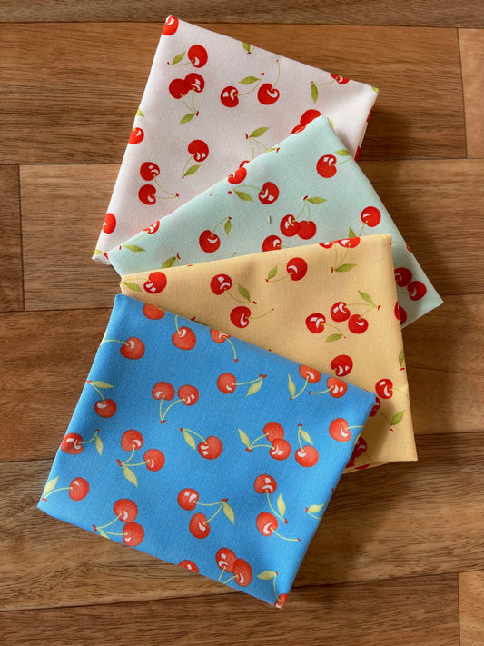 Fruit Cocktail by Fig Tree Cherry Fat Quarter Bundle