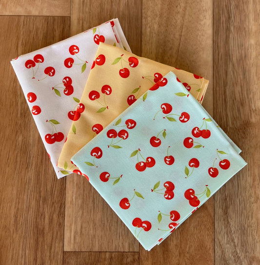 Fruit Cocktail by Fig Tree Cherry Fat Quarter Bundle